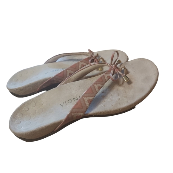 9 Vionic multicolored flip flop - Picture 3 of 5